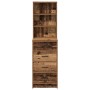 Altillo Madera Vieja 40x41x135 cm Madera Compuesta de , Aparadores - Ref: Foro24-865053, Precio: 93,18 €, Descuento: %