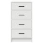 Mueble de almacenamiento Blanco 40x41x75 cm Madera elaborada de , Aparadores - Ref: Foro24-865055, Precio: 81,26 €, Descuento: %