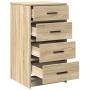 Buffet de roble Sonoma 40x41x75 cm de madera contrachapada de , Aparadores - Ref: Foro24-865057, Precio: 79,01 €, Descuento: %