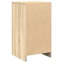 Buffet de roble Sonoma 40x41x75 cm de madera contrachapada de , Aparadores - Ref: Foro24-865057, Precio: 79,01 €, Descuento: %