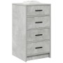 Sideboard Gris cemento 40x41x75 cm Madera de ingeniería de , Aparadores - Ref: Foro24-865058, Precio: 78,89 €, Descuento: %