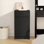 Sideboard Negro Roble 40x41x75 cm Madera elaborada de , Aparadores - Ref: Foro24-865065, Precio: 69,60 €, Descuento: %