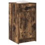 Sideboard de Roble Ahumado 40x41x75 cm de Madera Compuesta de , Aparadores - Ref: Foro24-865068, Precio: 68,66 €, Descuento: %