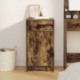 Sideboard de Roble Ahumado 40x41x75 cm de Madera Compuesta de , Aparadores - Ref: Foro24-865068, Precio: 68,66 €, Descuento: %