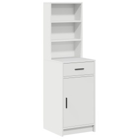 Vitrina blanca 40x41x135 cm de madera by , Sideboards - Ref: Foro24-865073, Price: 93,09 €, Discount: %
