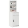 Vitrina blanca 40x41x135 cm de madera de , Aparadores - Ref: Foro24-865073, Precio: 82,00 €, Descuento: %