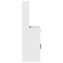 Vitrina blanca 40x41x135 cm de madera de , Aparadores - Ref: Foro24-865073, Precio: 82,00 €, Descuento: %