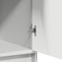 Vitrina blanca 40x41x135 cm de madera de , Aparadores - Ref: Foro24-865073, Precio: 82,00 €, Descuento: %