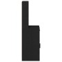 Armario Alto en Roble Negro - 40x41x135 cm, Hecho de Madera Ingenierizada de , Aparadores - Ref: Foro24-865074, Precio: 84,64...