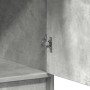 Armario Alto Gris Concreto 40x41x135 cm de Madera Elaborada de , Aparadores - Ref: Foro24-865076, Precio: 79,94 €, Descuento: %
