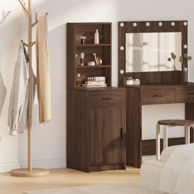 Armario Alto Roble Marrón 40x41x135 cm Madera Elaborada von , Sideboards - Ref: Foro24-865079, Preis: 81,75 €, Rabatt: -5%%