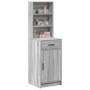 Alto Gris Sonoma 40x41x135 cm Madera Elaborada de , Aparadores - Ref: Foro24-865078, Precio: 82,27 €, Descuento: %