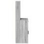 Alto Gris Sonoma 40x41x135 cm Madera Elaborada de , Aparadores - Ref: Foro24-865078, Precio: 82,27 €, Descuento: %