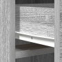 Alto Gris Sonoma 40x41x135 cm Madera Elaborada de , Aparadores - Ref: Foro24-865078, Precio: 82,27 €, Descuento: %