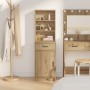 Gabinete alto de roble artesanal 40x41x135 cm de madera de ingeniería de , Aparadores - Ref: Foro24-865081, Precio: 79,42 €, ...