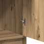 Gabinete alto de roble artesanal 40x41x135 cm de madera de ingeniería de , Aparadores - Ref: Foro24-865081, Precio: 79,42 €, ...