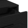 Mesa de tocador con luces LED negra en roble, 79x41x135 cm de , Tocadores para dormitorios - Ref: Foro24-865083, Precio: 127,...