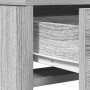 Mesa de tocador con luces LED Gris Sonoma 50x41x135 cm de , Tocadores para dormitorios - Ref: Foro24-865096, Precio: 101,46 €...