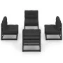 4-piece garden furniture set with solid pine wood cushions by vidaXL, Garden sets - Ref: Foro24-3076313, Price: 398,86 €, Dis...