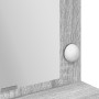 Mesa de tocador con luces LED en gris Sonoma 100x41x135 cm de , Tocadores para dormitorios - Ref: Foro24-865105, Precio: 133,...