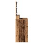 Mesa de Tocador con Luces LED - Madera Vintage - 100x41x135 cm de , Tocadores para dormitorios - Ref: Foro24-865107, Precio: ...