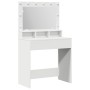 Mesa de tocador con luces LED blancas 79x41x135 cm de , Tocadores para dormitorios - Ref: Foro24-865109, Precio: 112,86 €, De...