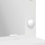 Mesa de tocador con luces LED blancas 79x41x135 cm de , Tocadores para dormitorios - Ref: Foro24-865109, Precio: 112,86 €, De...