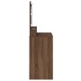Mesa de Tocador con Luces LED en Roble Marrón 79x41x135 cm by , Bedroom Dressers - Ref: Foro24-865115, Price: 115,14 €, Disco...