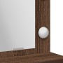 Mesa de Tocador con Luces LED en Roble Marrón 79x41x135 cm by , Bedroom Dressers - Ref: Foro24-865115, Price: 115,14 €, Disco...