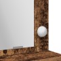 Mesa de Tocador con Luces LED - Madera Vieja, 50x41x135 cm de , Tocadores para dormitorios - Ref: Foro24-865125, Precio: 90,2...