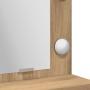 Toallero con luces LED Roble Artesano 50x41x135 cm de , Tocadores para dormitorios - Ref: Foro24-865126, Precio: 90,22 €, Des...