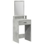 Toallero con cajones Gris Concreto 50x41x140 cm de , Tocadores para dormitorios - Ref: Foro24-865130, Precio: 78,32 €, Descue...