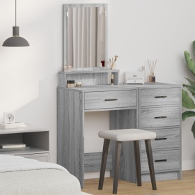 Tocador con Cajones Gris Sonoma 50x41x140 cm von , Schlafzimmerkommoden - Ref: Foro24-865132, Preis: 80,63 €, Rabatt: -5%%