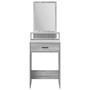 Tocador con Cajones Gris Sonoma 50x41x140 cm de , Tocadores para dormitorios - Ref: Foro24-865132, Precio: 80,54 €, Descuento: %