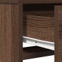 Tocador con Cajones de Madera de Roble Marrón 50x41x140 cm von , Schlafzimmerkommoden - Ref: Foro24-865133, Preis: 80,63 €, R...