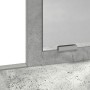 Mesa de tocador con cajones Gris Concreto 79x41x140 cm de , Tocadores para dormitorios - Ref: Foro24-865139, Precio: 96,63 €,...