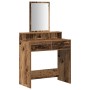 Toallero de con cajones de madera reciclada 79x41x140 cm de , Tocadores para dormitorios - Ref: Foro24-865143, Precio: 96,63 ...