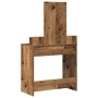 Toallero de con cajones de madera reciclada 79x41x140 cm de , Tocadores para dormitorios - Ref: Foro24-865143, Precio: 96,63 ...