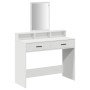 Mesita de tocador blanca con cajones 100x41x140 cm de , Tocadores para dormitorios - Ref: Foro24-865145, Precio: 111,37 €, De...