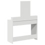 Mesita de tocador blanca con cajones 100x41x140 cm de , Tocadores para dormitorios - Ref: Foro24-865145, Precio: 111,37 €, De...