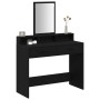 Tocador con cajones Negro Roble 100x41x140 cm de , Tocadores para dormitorios - Ref: Foro24-865146, Precio: 110,15 €, Descuen...