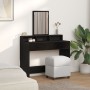 Tocador con cajones Negro Roble 100x41x140 cm de , Tocadores para dormitorios - Ref: Foro24-865146, Precio: 110,15 €, Descuen...