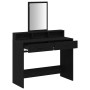 Tocador con cajones Negro Roble 100x41x140 cm de , Tocadores para dormitorios - Ref: Foro24-865146, Precio: 110,15 €, Descuen...