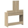 Mesa de Tocador con Cajones Roble Sonoma 100x41x140 cm de , Tocadores para dormitorios - Ref: Foro24-865147, Precio: 108,25 €...