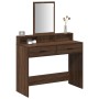 Tocador con Cajones Marrón Roble 100x41x140 cm by , Bedroom Dressers - Ref: Foro24-865151, Price: 107,27 €, Discount: %