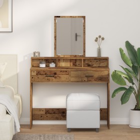 Toallero con cajones Madera Vieja 100x41x140 cm de , Tocadores para dormitorios - Ref: Foro24-865152, Precio: 104,27 €, Descu...