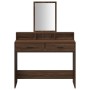 Tocador con Cajones Marrón Roble 100x41x140 cm by , Bedroom Dressers - Ref: Foro24-865151, Price: 107,27 €, Discount: %