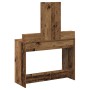 Toallero con cajones Madera Vieja 100x41x140 cm de , Tocadores para dormitorios - Ref: Foro24-865152, Precio: 108,25 €, Descu...