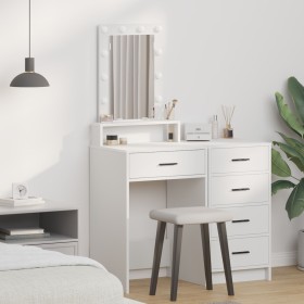 Mesa de tocador con luces LED Blanca 50x41x140 cm by , Bedroom Dressers - Ref: Foro24-865154, Price: 93,90 €, Discount: %