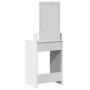 Mesa de tocador con luces LED Blanca 50x41x140 cm de , Tocadores para dormitorios - Ref: Foro24-865154, Precio: 94,57 €, Desc...